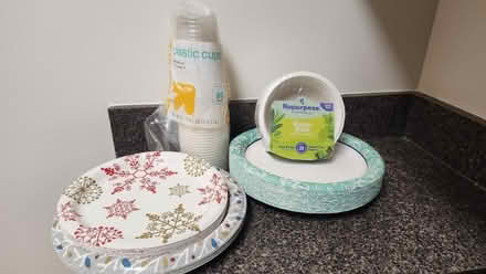 Photo of free Paper plates, bowls, plastic cups (King Farm) #1