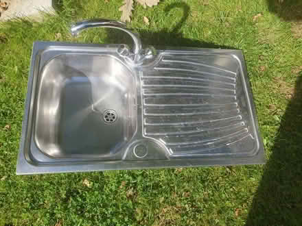 Photo of free Stainless steel sink/drainer with mixer tap (Bathpool PL15) #1