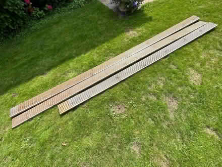 Photo of free Decking Boards - two x 3.9m, one x 2.9m (Waterlooville PO8) #1
