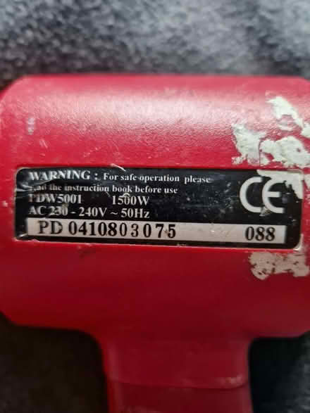 Photo of free Power Devil Hot Air Gun - pdw5001! 🛠️ (Holmer Green HP15) #3