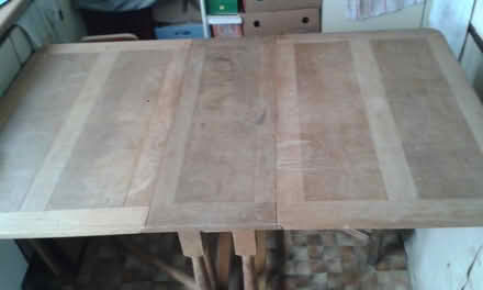 Photo of free Old gate leg table (SL4 Winkfield) #1