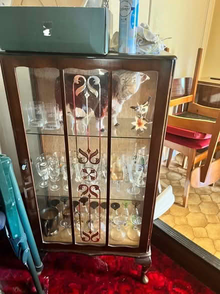 Photo of free Glass cabinet (Stroud) #1