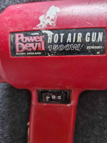 Photo of free Power Devil Hot Air Gun - pdw5001! 🛠️ (Holmer Green HP15) #1