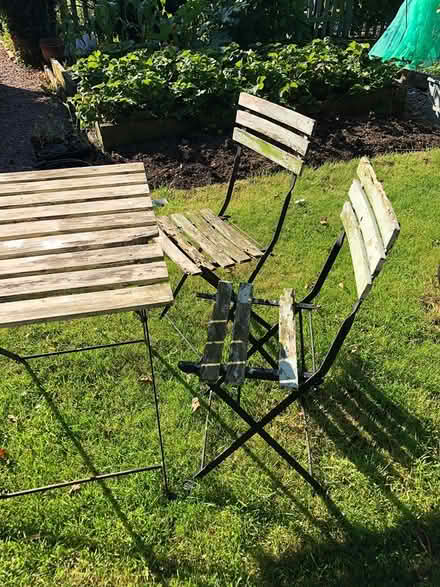 Photo of free Garden table and chairs (Shrewsbury) #2