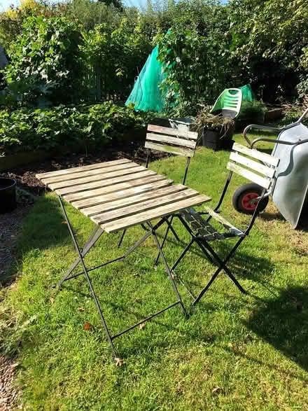 Photo of free Garden table and chairs (Shrewsbury) #1