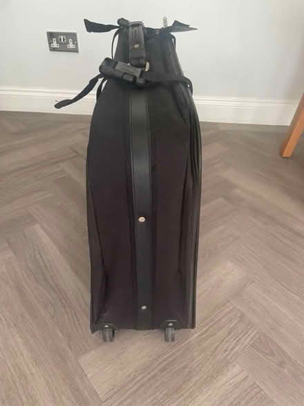 Photo of free Black roller suitcase (Hinchley Wood KT10) #3