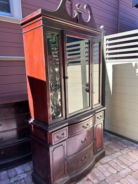 Photo of free oak like furnitures (2200 block of Roosevelt ave) #3
