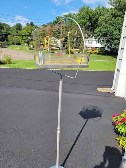 Photo of free Bird cage and stand (North Haledon NJ) #2