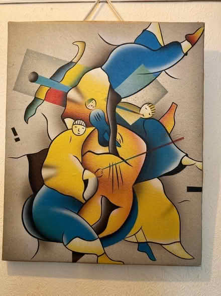 Photo of free Painting of musicians (Woodside Park N12) #1