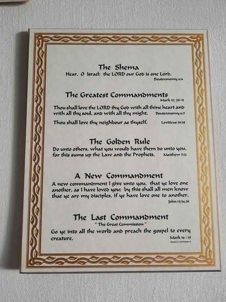 Photo of free 2 Wall Plaques (Hunt Club / McCarthy Rd.) #2