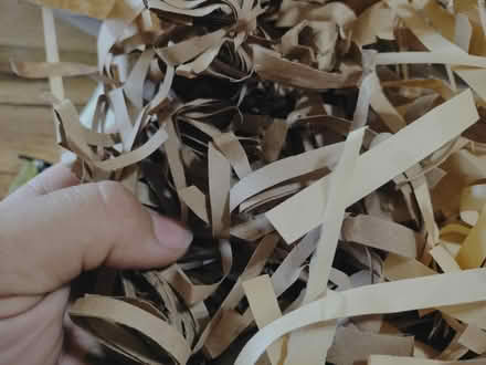 Photo of free Shredded tan paper (Central and Atrisco) #3