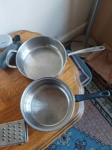 Photo of free Saucepan/ frying panand cheese grater (Belmont SM2) #2