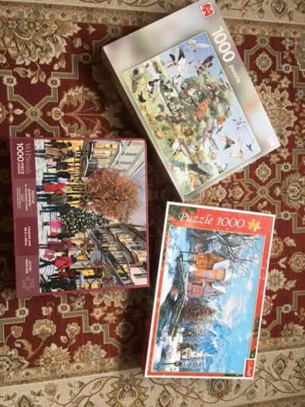 Photo of free 1000-piece jigsaws ... 3 of! (West Moors BH22) #1