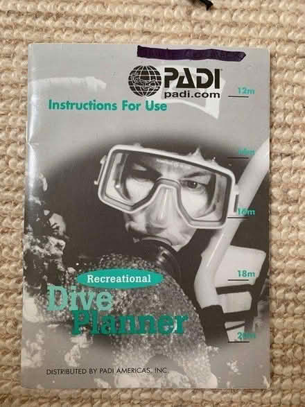 Photo of free padi / national geographic dive log (Hessenford PL11) #4