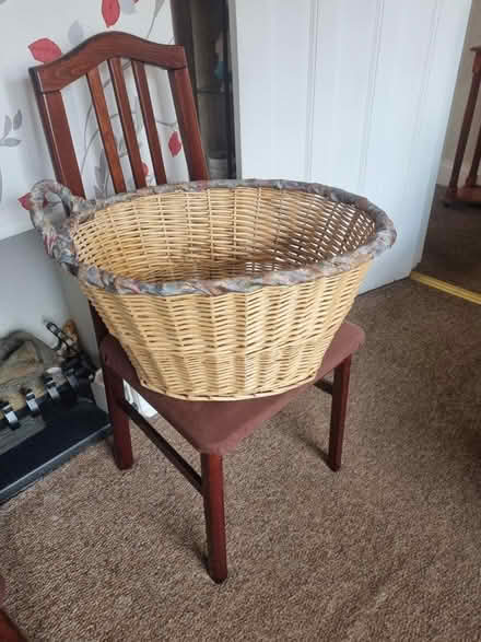 Photo of free Wicker basket (Barnard's Green WR14) #1