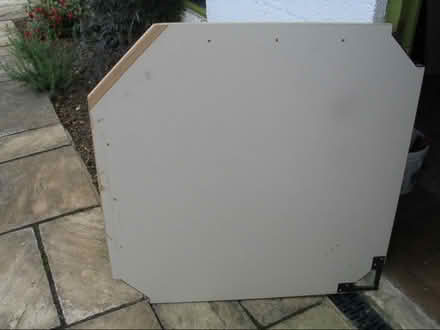 Photo of free Corner desk top. (No legs.) 1m / 39.5" VGC (Upton Saint Leonards GL4) #2