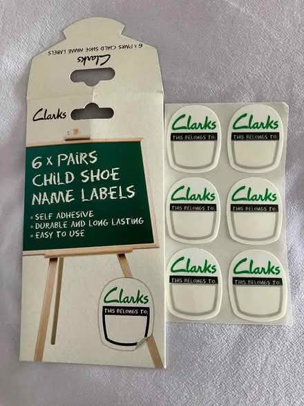 Photo of free Child Shoe Labels (AB10) #1