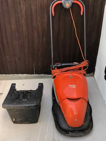 Photo of free Flymo lawn mower (Raynes park) #4