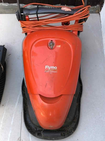 Photo of free Flymo lawn mower (Raynes park) #3