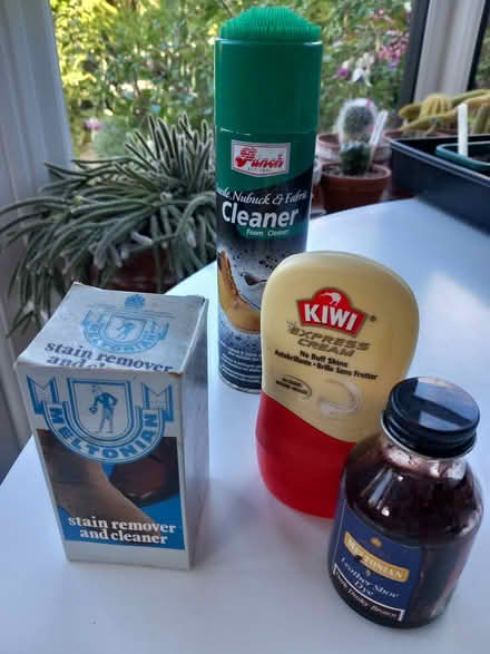 Photo of free Various Shoe Cleaners & Dye (IP3 - Near Ipswich Hospital) #1