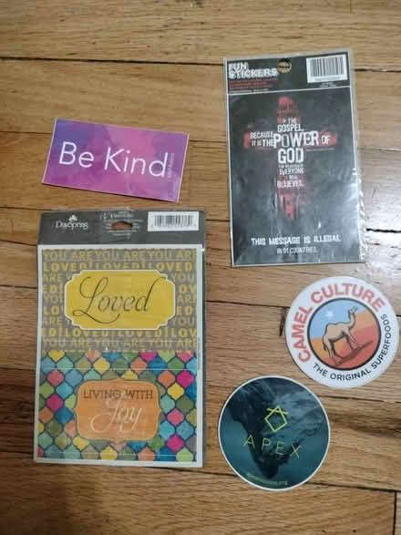 Photo of free Stickers (Central and Atrisco) #1