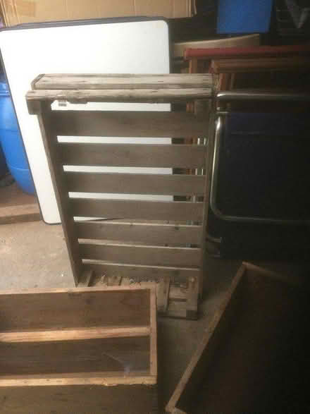 Photo of free Wooden boxes and a crate (Chesterfield S41) #3
