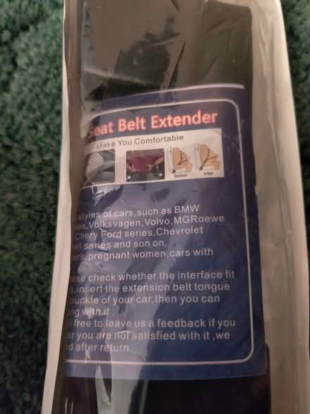 Photo of free Seat Belt Extenders (64117) #2
