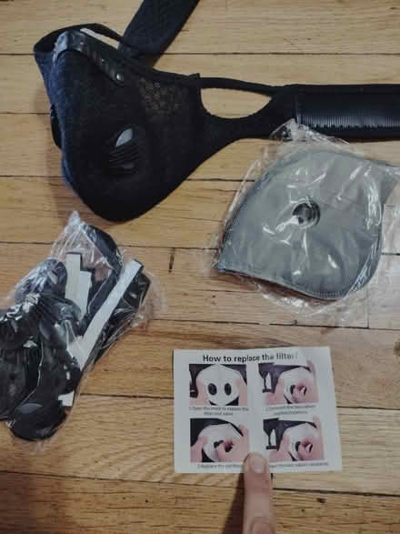 Photo of free Mask with filters (Central and Atrisco) #1