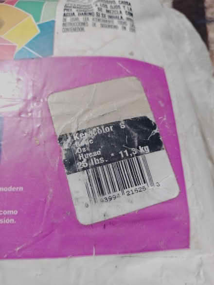 Photo of free Tan grout (Central and Atrisco) #2
