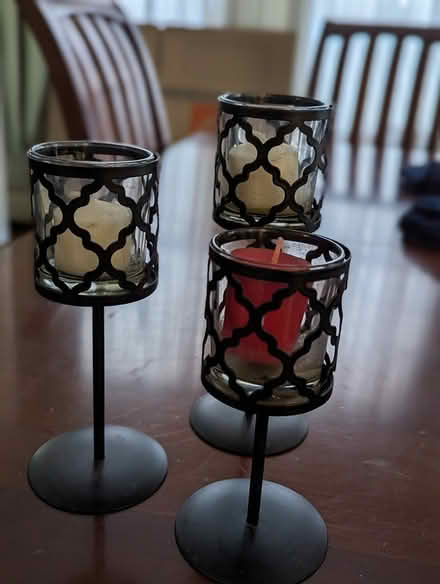 Photo of free Set of votive candleholders (Mount Pleasant) #1