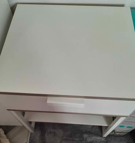 Photo of free White bedside table (North Shields) #1