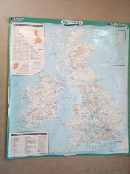 Photo of free Large OS British Isles map (Wallingford, OX10) #1
