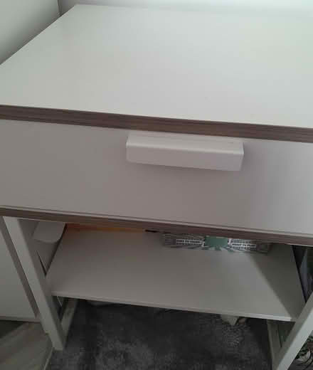 Photo of free White bedside table (North Shields) #2