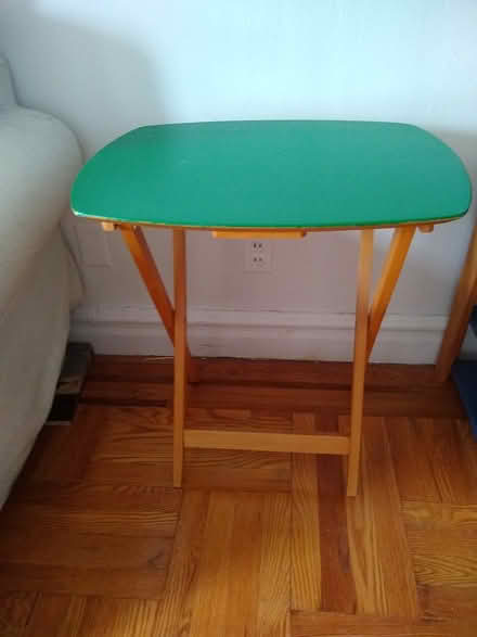 Photo of free Folding wood table (Ridge Blvd and 67th) #3