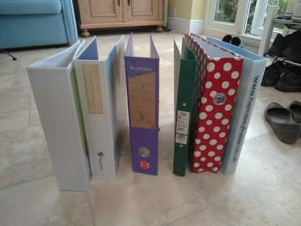 Photo of free Six A4 ring binders (Wallingford, OX10) #1