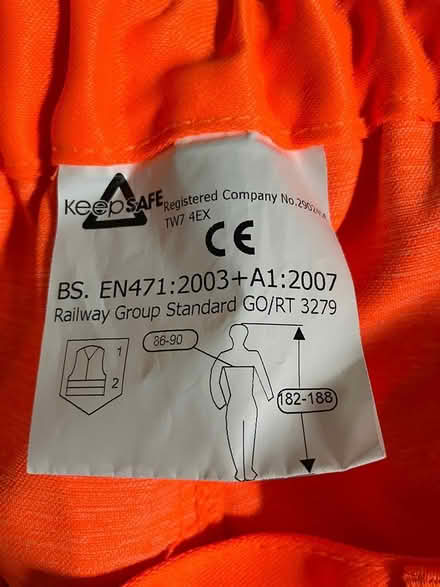 Photo of free Safety clothing (Central Lincoln) #3