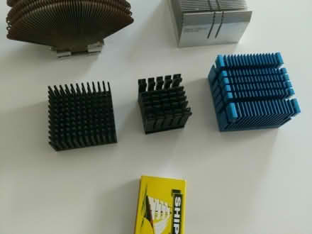 Photo of free 5 copper/aluminium heatsinks (Yate BS37) #1