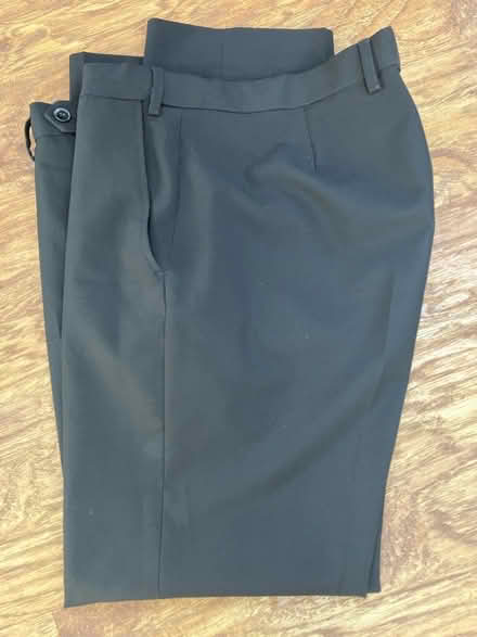 Photo of free Black size 36 M&S trousers (Ickenham) #1