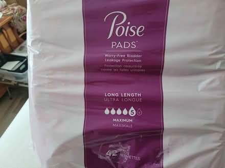 Photo of free Overnight Bladder Leak Control Pads (High Point) #2