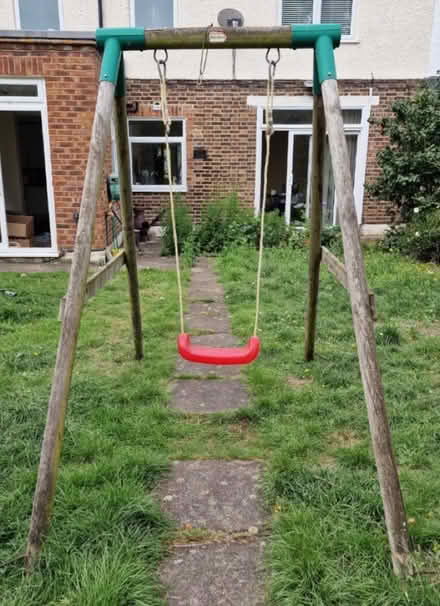 Photo of free Wooden garden swing (Bellingham SE6) #1