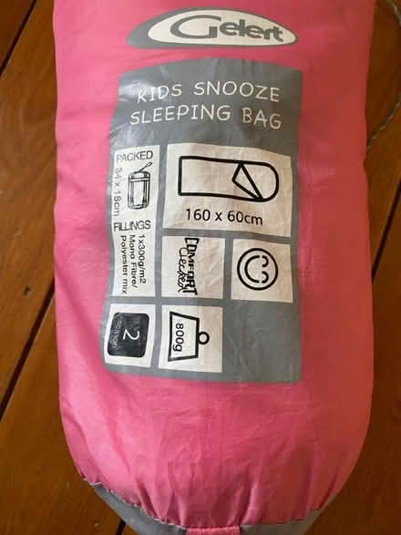 Photo of free Child’s sleeping bag (Dean Court OX2) #2