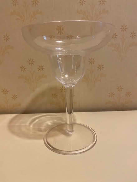Photo of free 4 large plastic cocktail glasses (AB25) #1