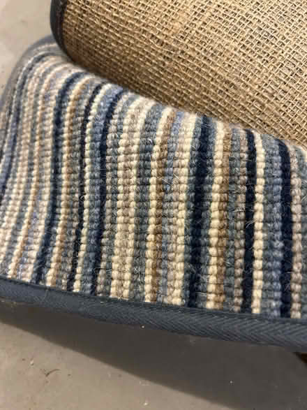 Photo of free Striped wool carpet (Shelton) #1