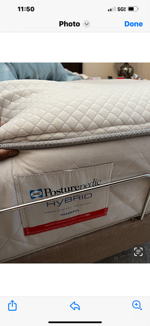 Photo of free Queen size mattress (Springfield) #2