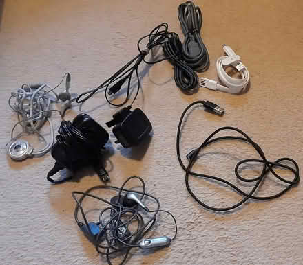 Photo of free Various leads, earphones etc (Dilton Marsh 4DZ) #1