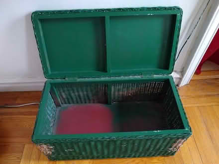 Photo of free Wicker chest (Ridge Blvd and 67th) #2