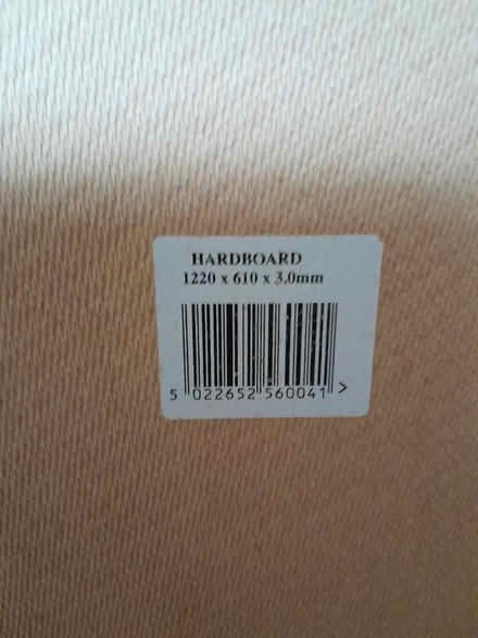 Photo of free Hardboard (Burbage) #1