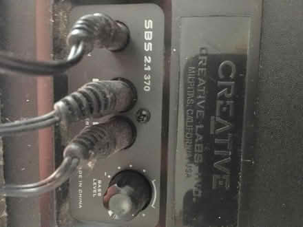 Photo of free Excellent speakers and subwoofer. Creative (Newhaven EH6) #1