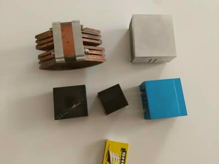Photo of free 5 copper/aluminium heatsinks (Yate BS37) #2