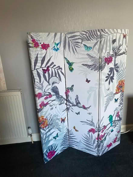 Photo of free Floral/Bird Pattern Room Divider (Alyth PH11) #1